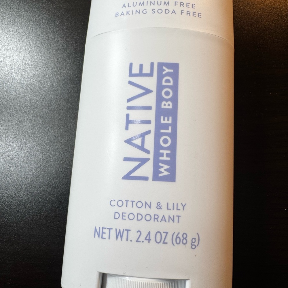 Native Sensitive Whole Body Deodorant - Cotton & Lily-2 Available New